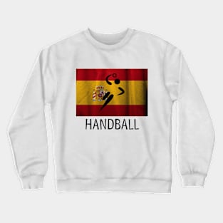 European Team Handball Basic Sport Design Spain Crewneck Sweatshirt